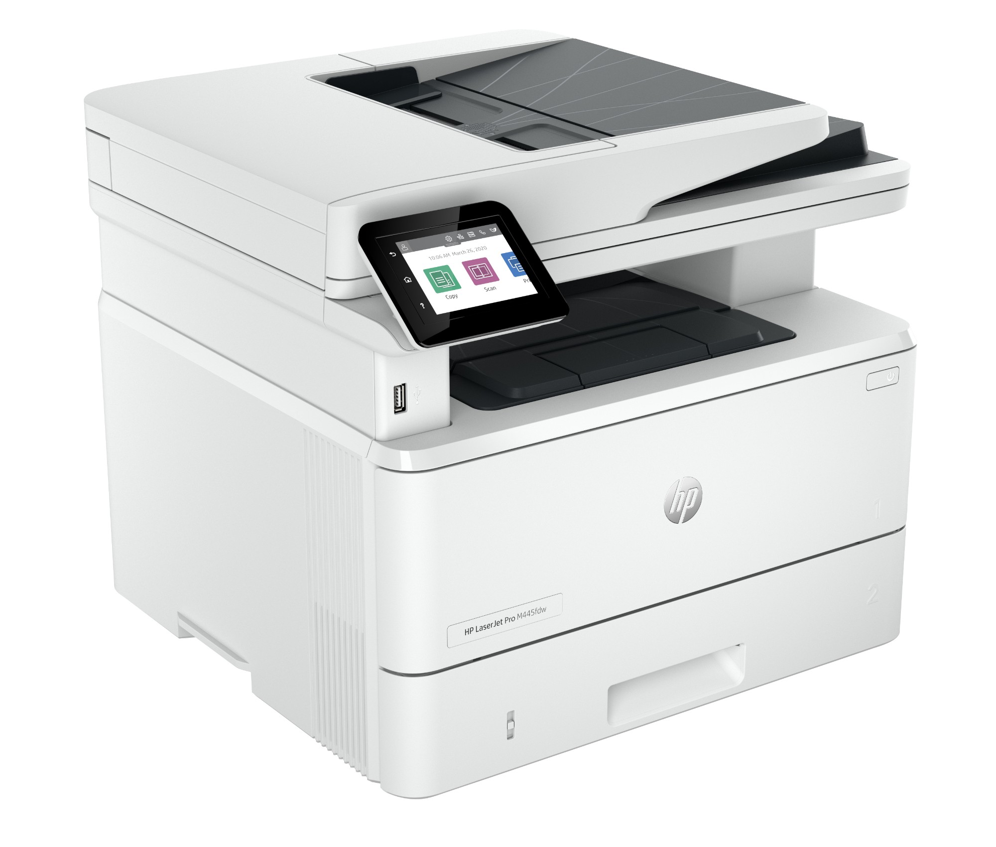 HP LaserJet Pro 4102fdw Wireless Multifunction Black and white Printer, Copier, Scanner; Duplex