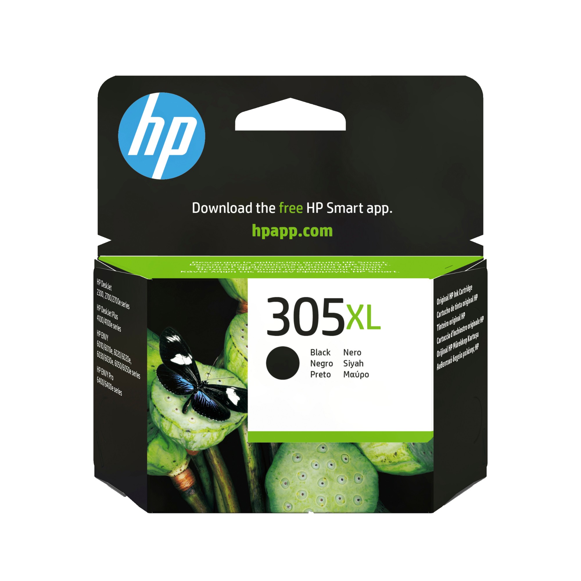 HP 3YM62AE/305XL Printhead cartridge black high-capacity, 240 pages for HP DeskJet 2710/e/Envy 6020/Envy 6020 e