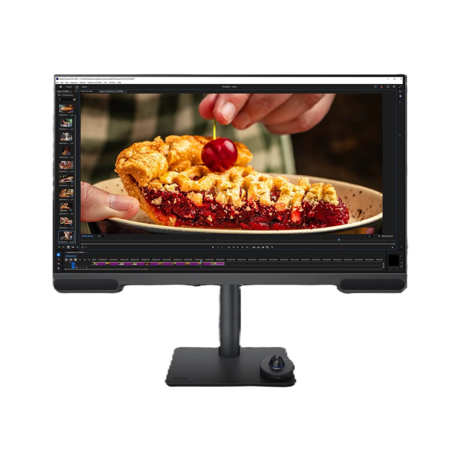 Benq PV3200U 32" IPS 4K UHD Video Editing USB-C Monitor
