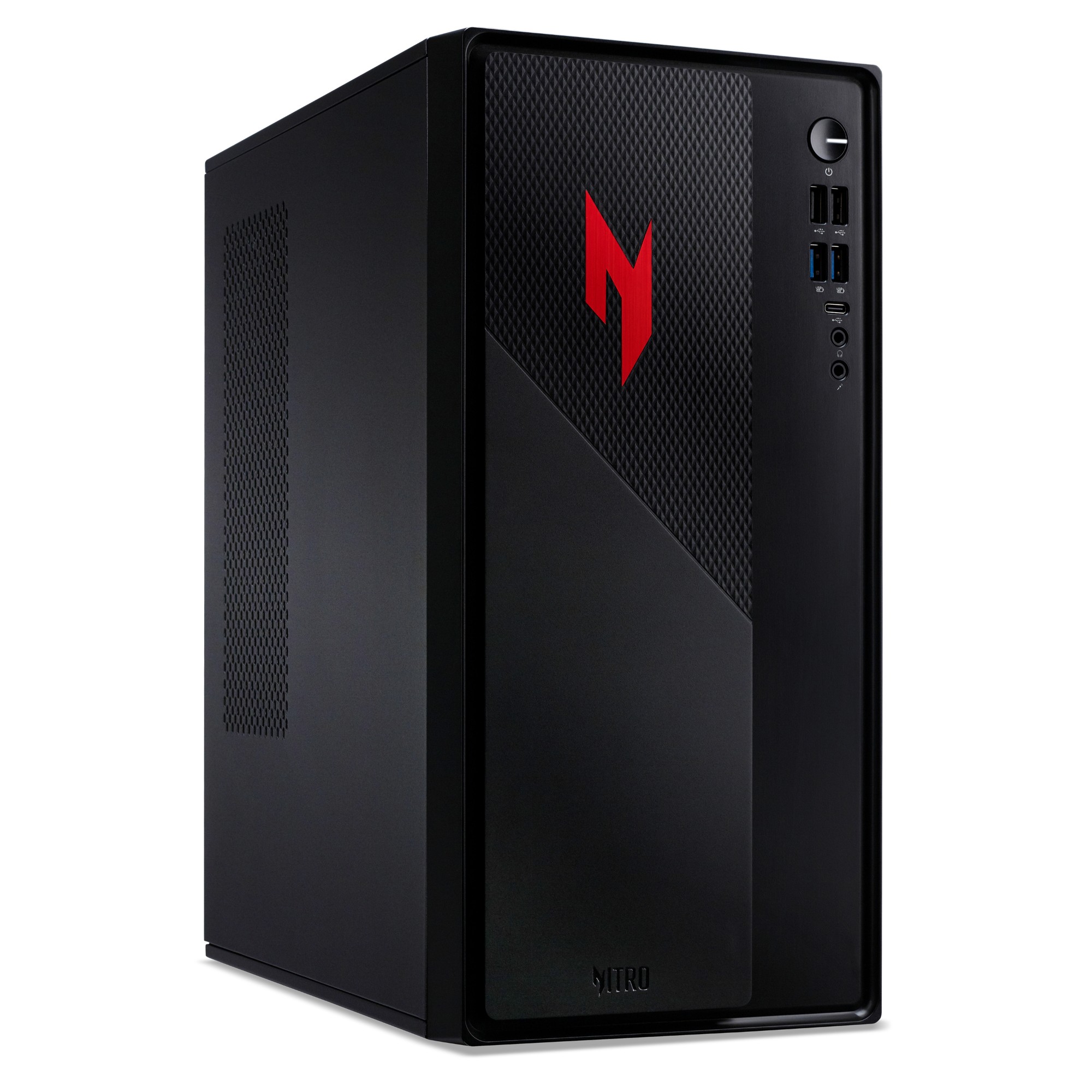 Acer NITRO 20 N20 Gaming Desktop - Intel Core i5-13420H, 16GB, 512GB SSD, NVIDIA GeForce RTX 3050, Windows 11, Black