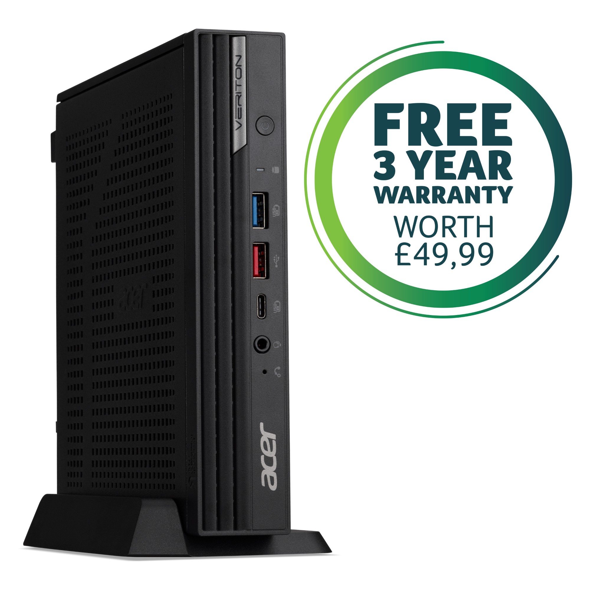 Acer Veriton N 6000 (VN6710GT) Intel Core i5-13500T, 16GB, 512GB SSD, Win11Pro Desktop