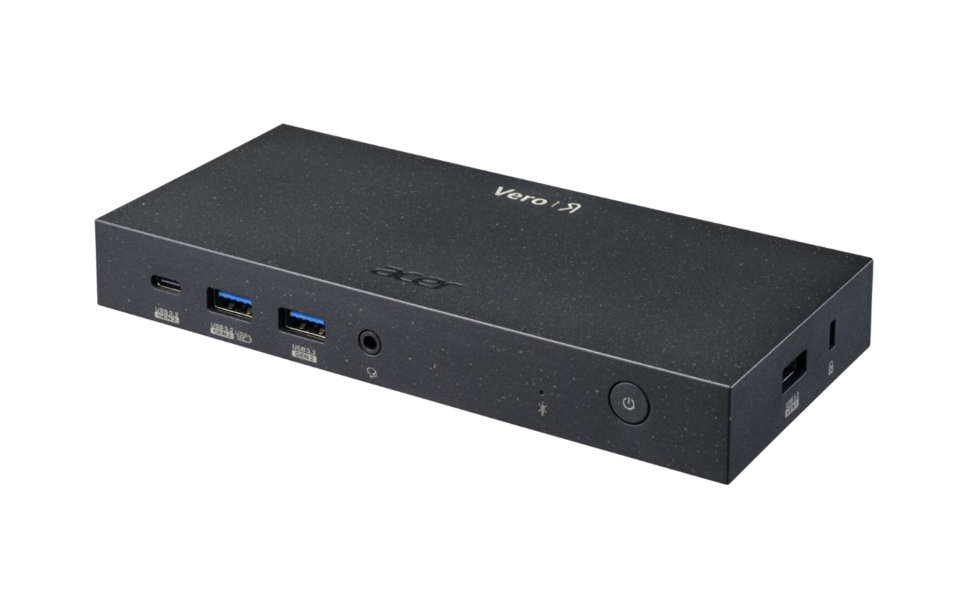 Acer Vero MST Dock M33 100W PD - Black EU (Retail pack) Wired USB 3.2 Gen 2 (3.1 Gen 2) Type-C