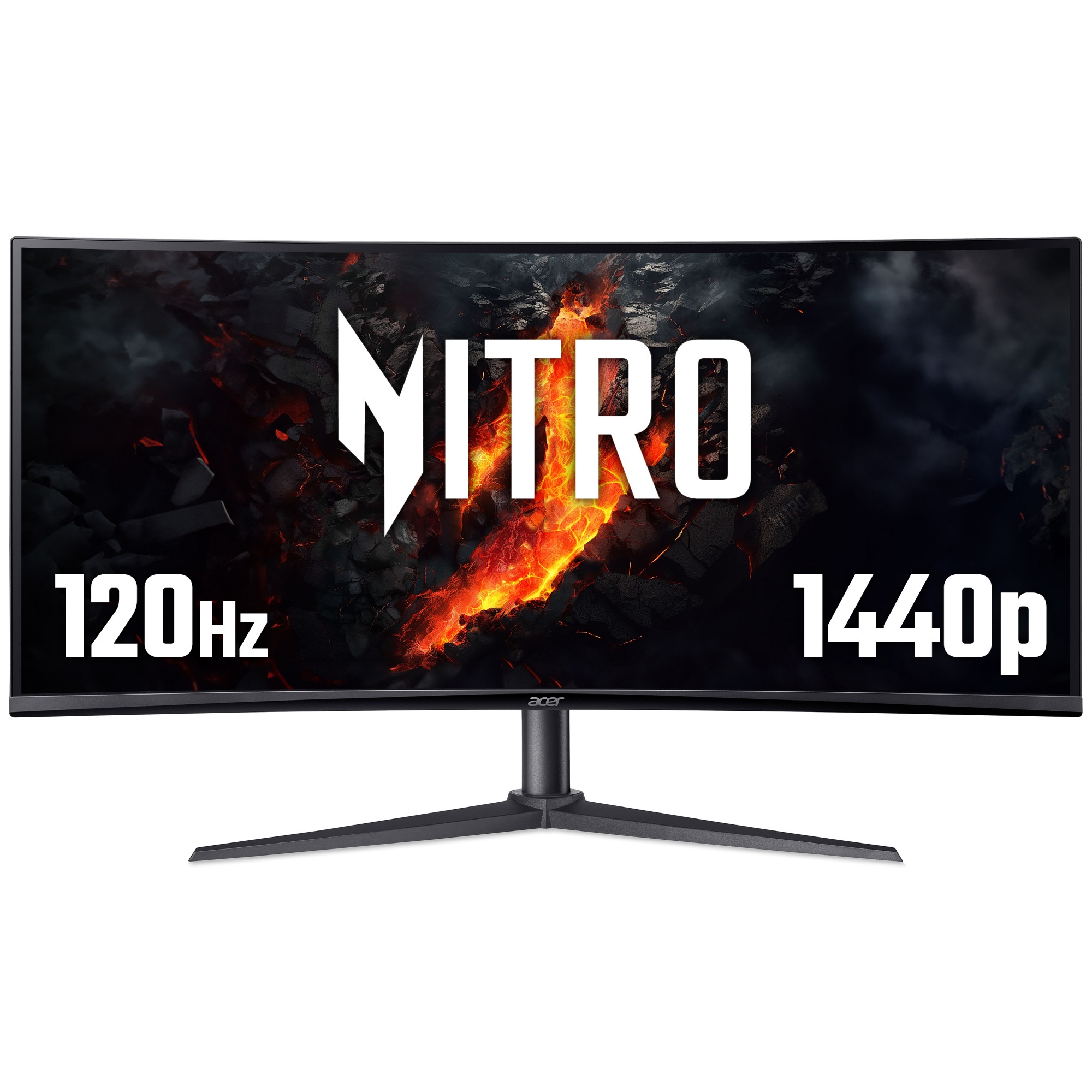 Acer NITRO XZ0 Nitro XZ340CUJ0 curved ultra-wide gaming monitor - 34", 21:9, 1500R curve, UltraWide Quad HD, 120Hz, 1ms, AdaptiveSync, HDR 10, HDMI & DP