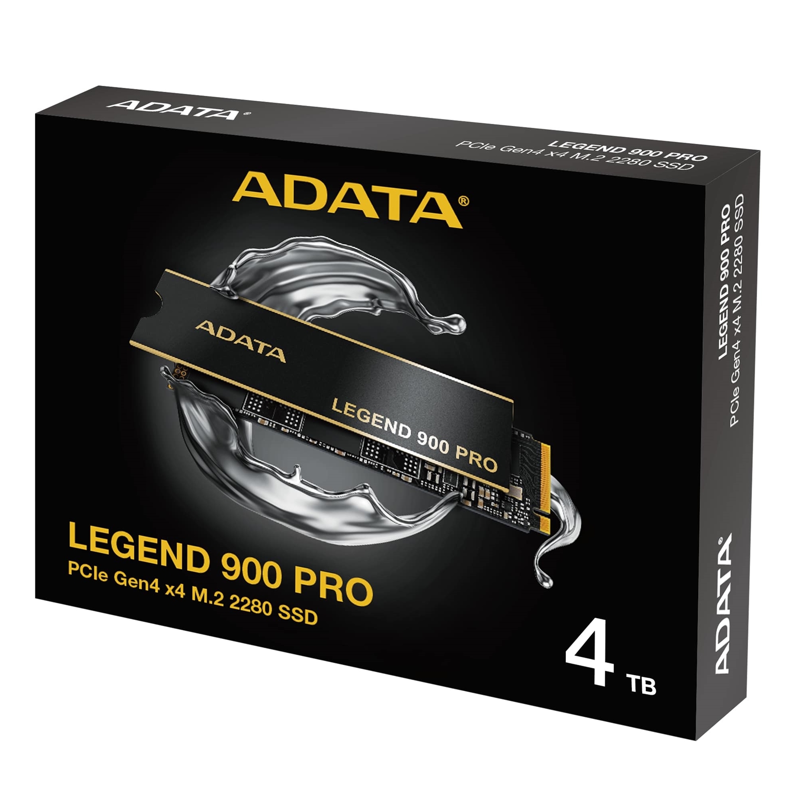ADATA Legend (SLEG-900P-4TCS) 900 PRO PCIe Gen4 x4 M.2 2280 Solid State Drive,  R/W speed up to 7,400/6,500 MB/s, 5-year limited warranty
