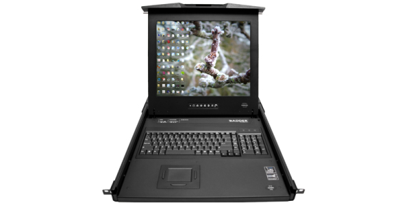 ADDER RD1916 rack console 48.3 cm (19") 1280 x 1024 pixels Metal Black 1U