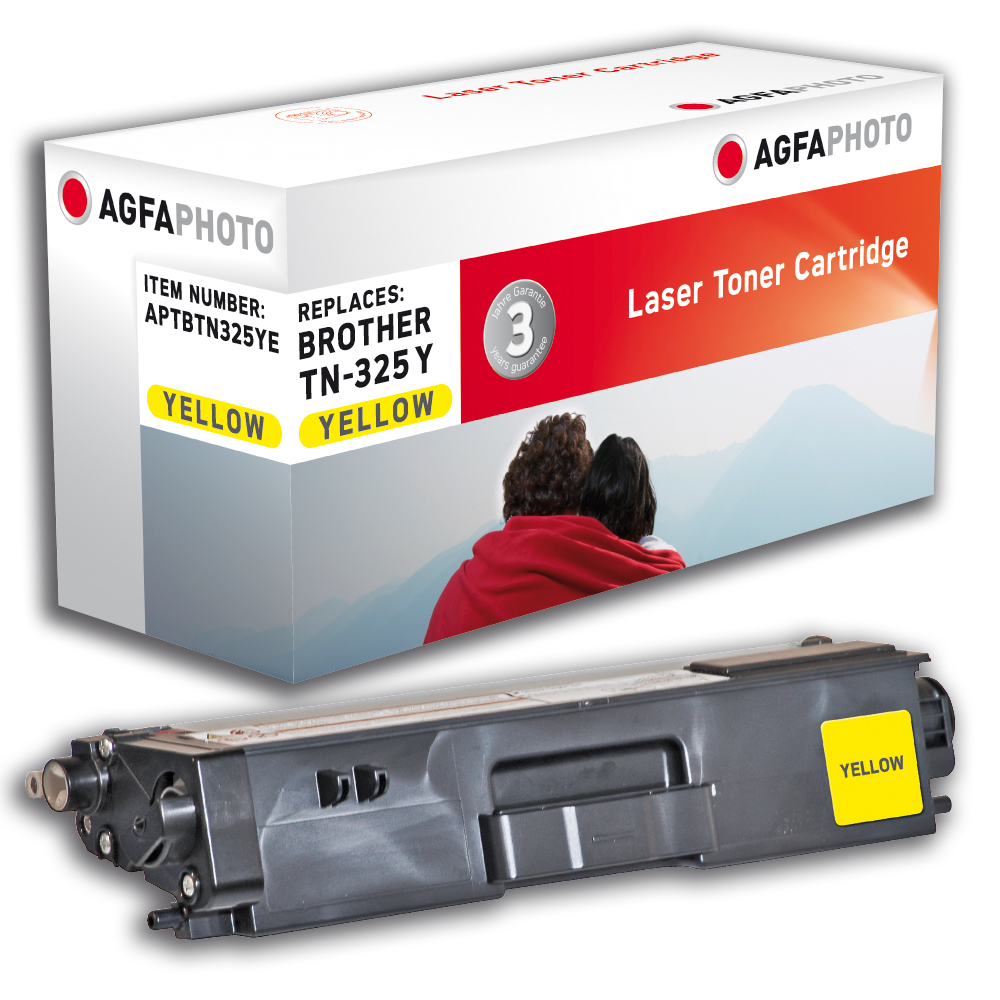 AgfaPhoto APTBTN325YE toner cartridge Yellow 1 pc(s)