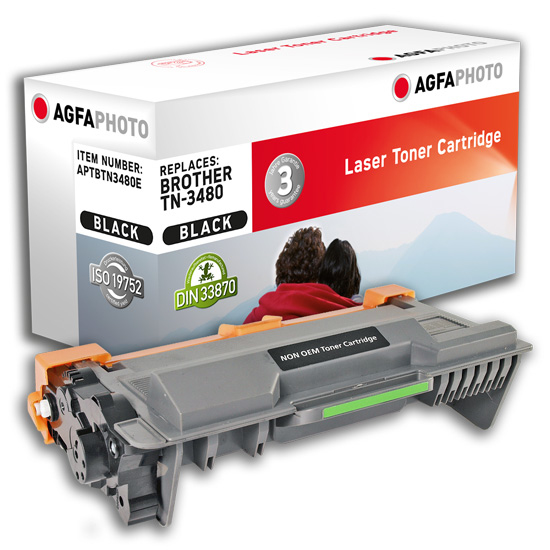 AgfaPhoto APTBTN3480E toner cartridge 1 pc(s) Compatible Black