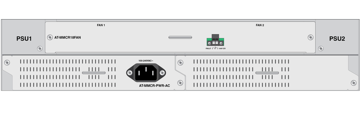 Allied Telesis AT-MMCR-PWR-AC-60 Power supply unit (PSU)