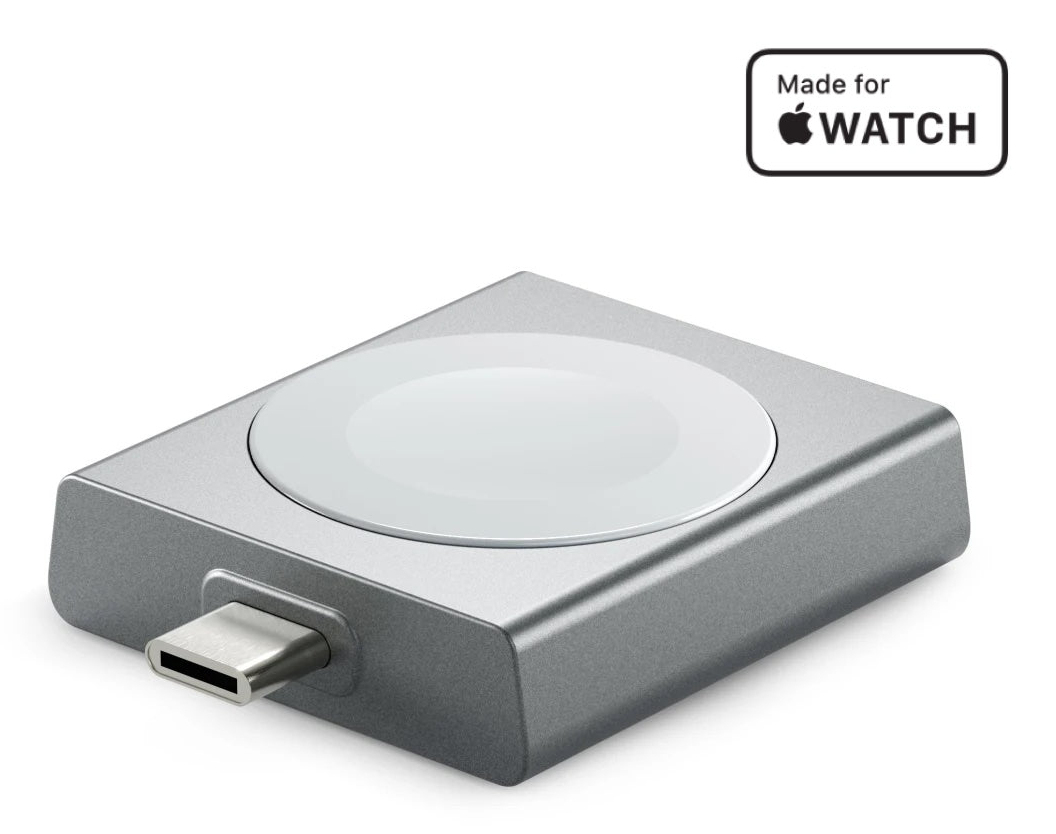 ALOGIC MAGAWC mobile device charger Smartwatch White USB Wireless charging Fast charging Indoor