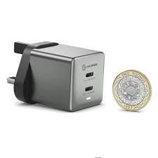 ALOGIC 2X45 Rapid Power 45W GaN Charger 2xUSB-C (UK Version)