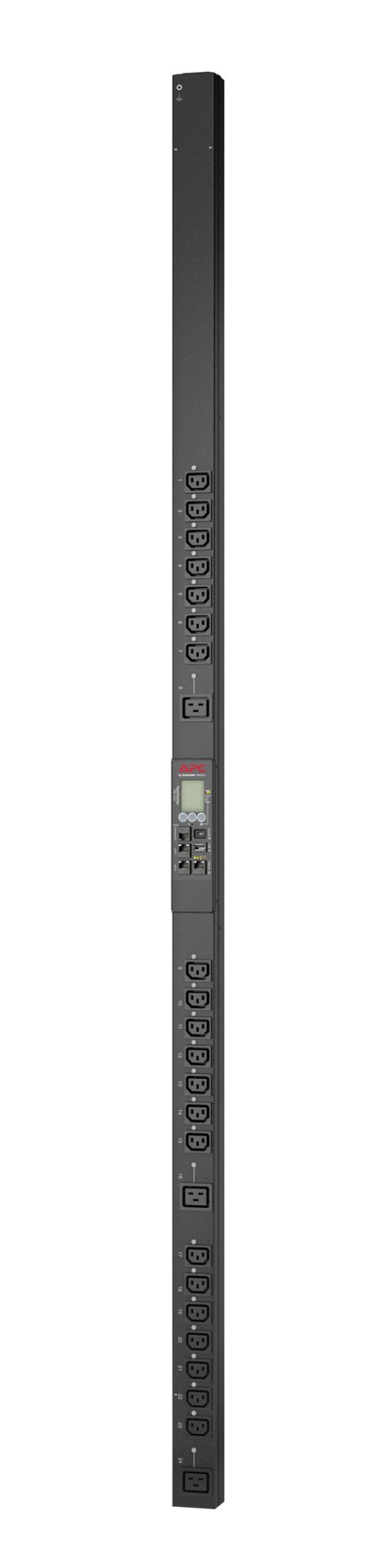 APC APDU9959EU3 power distribution unit (PDU) 24 AC outlet(s) 0U Black