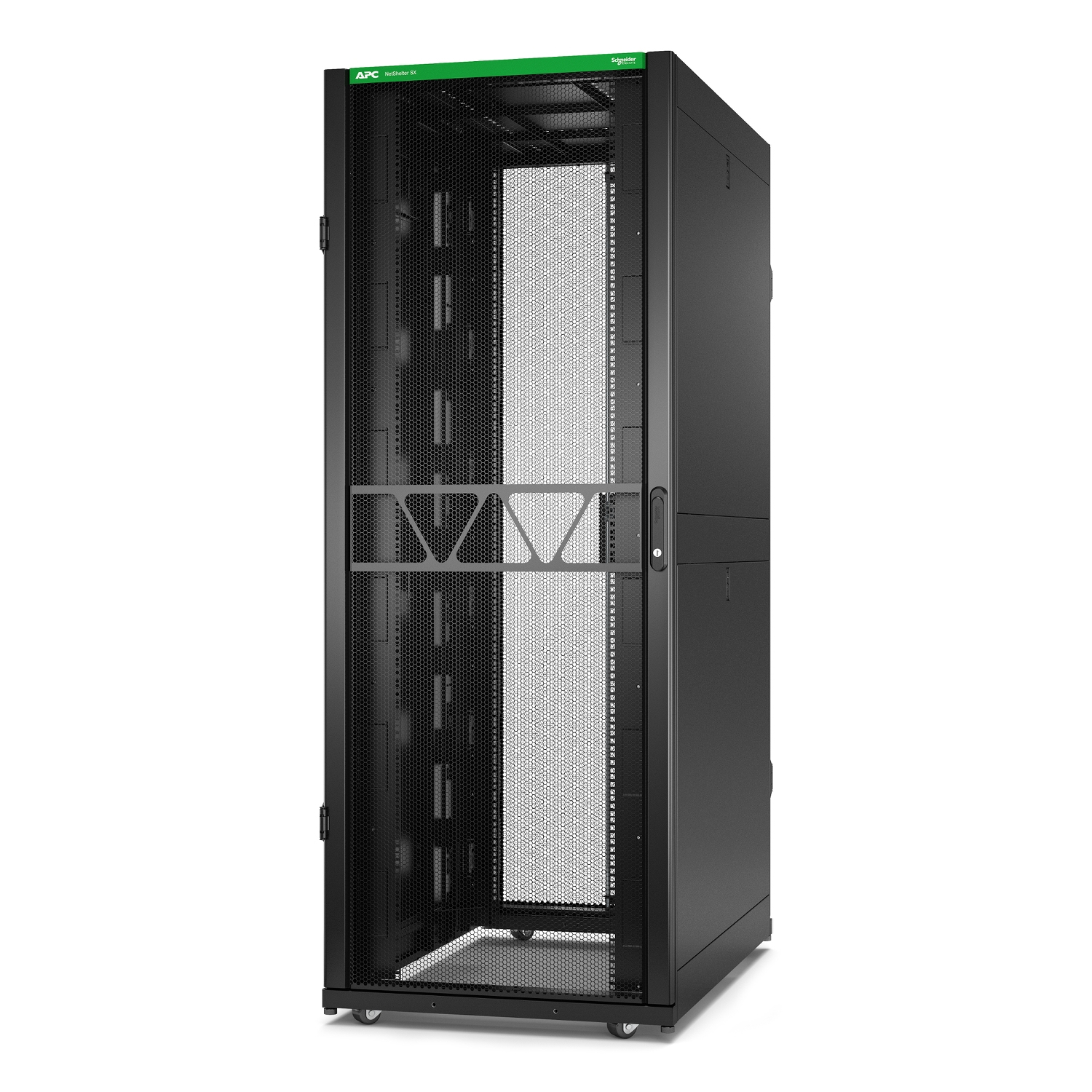 APC Netshelter SX Gen2 AR3350B2 - 42U, 1991h x 750w x 1200d mm, with side panels, black