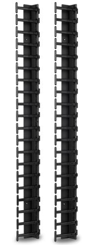 APC NetShelter Cable Management, Vertical Cable Manager, for NetShelter SX 600mm Wide 42U, Set of 2, 107 x 889 x 45 mm