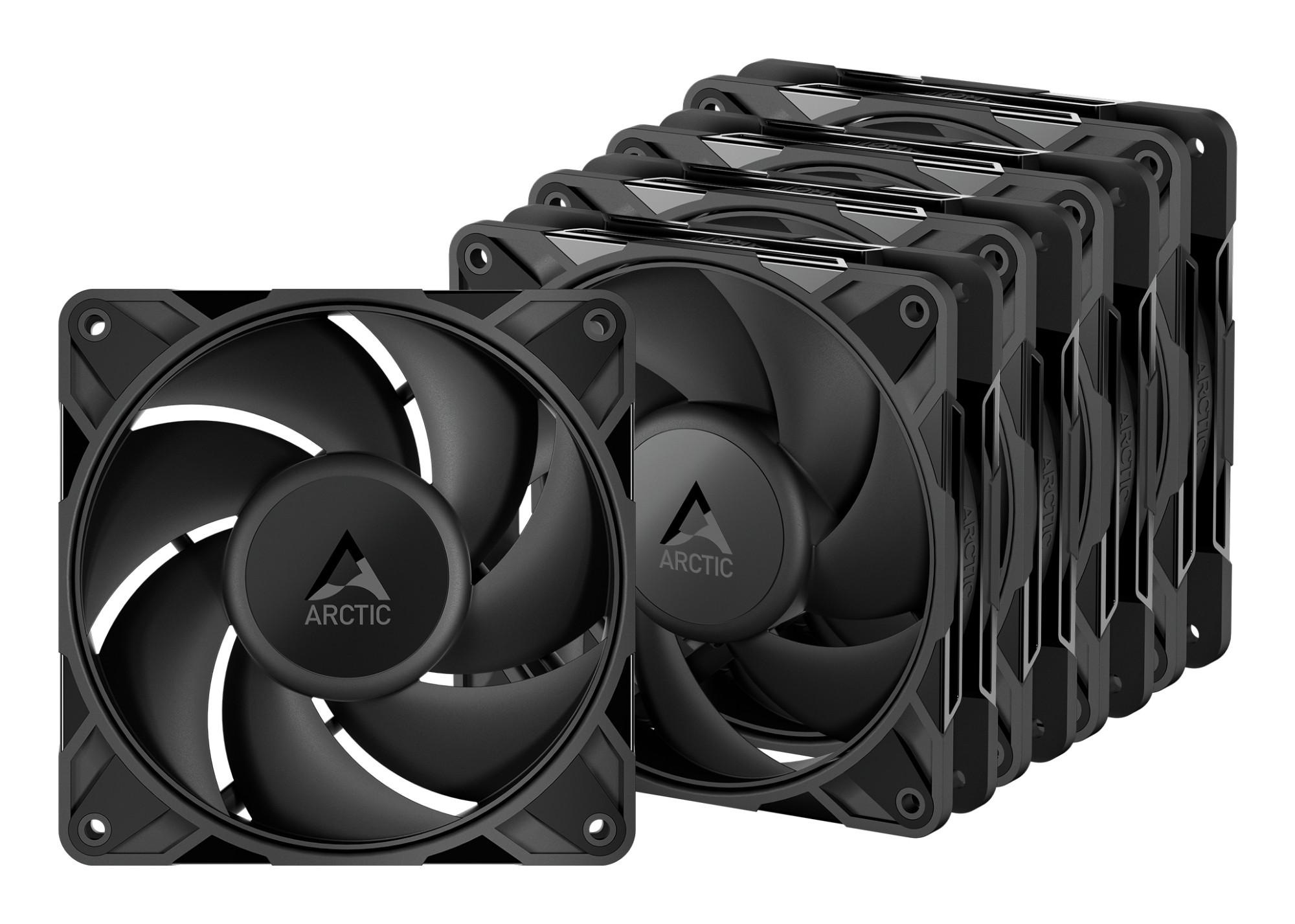 ARCTIC Freezer P12 Pro PST - 5 Pack - 120 mm PWM Fan with Cable Splitter