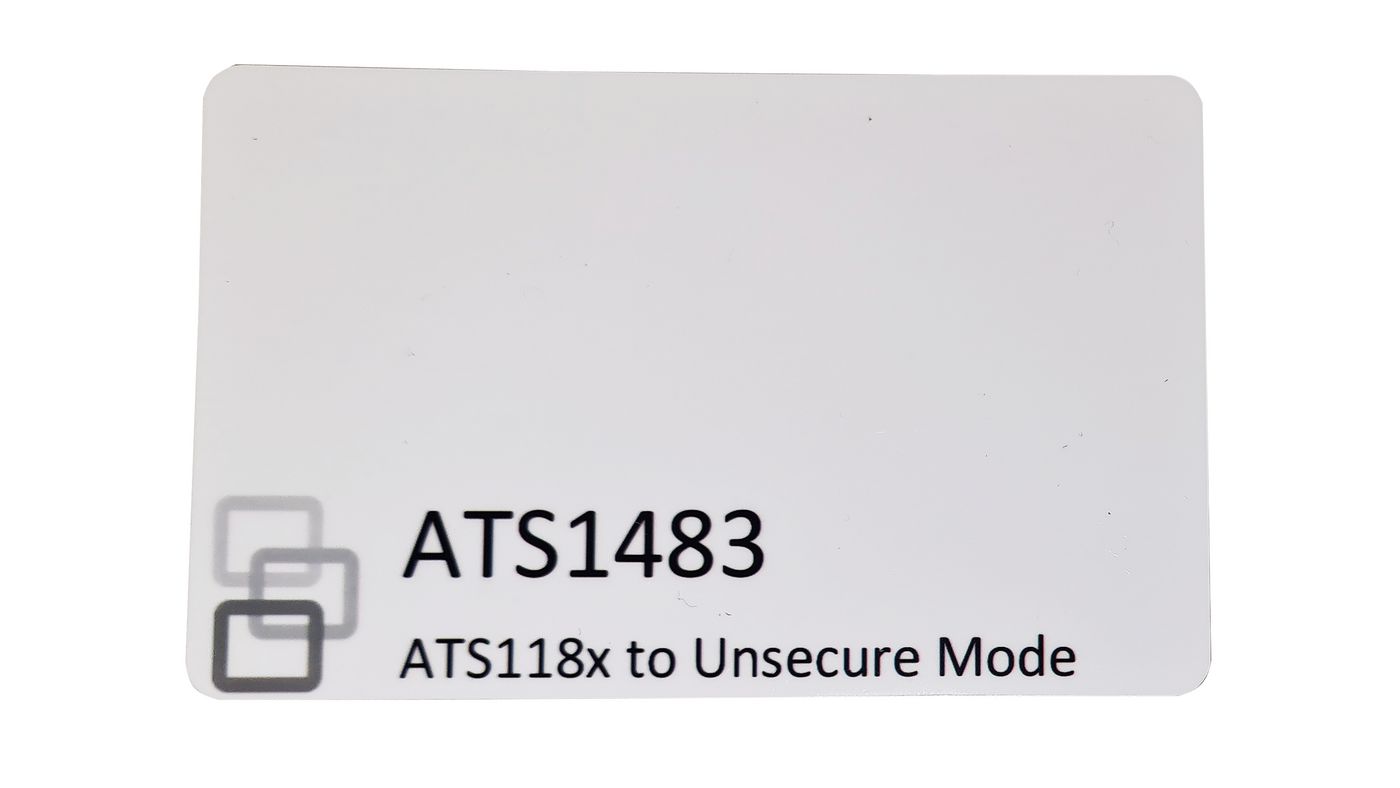Aritech ATS118x to Unsecure Mode