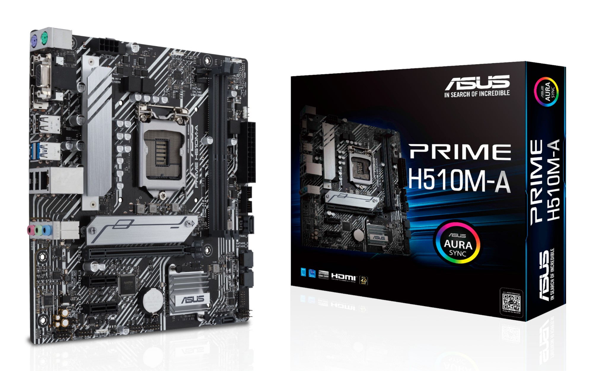 ASUS PRIME H510M-A Intel H510 LGA 1200 (Socket H5) micro ATX