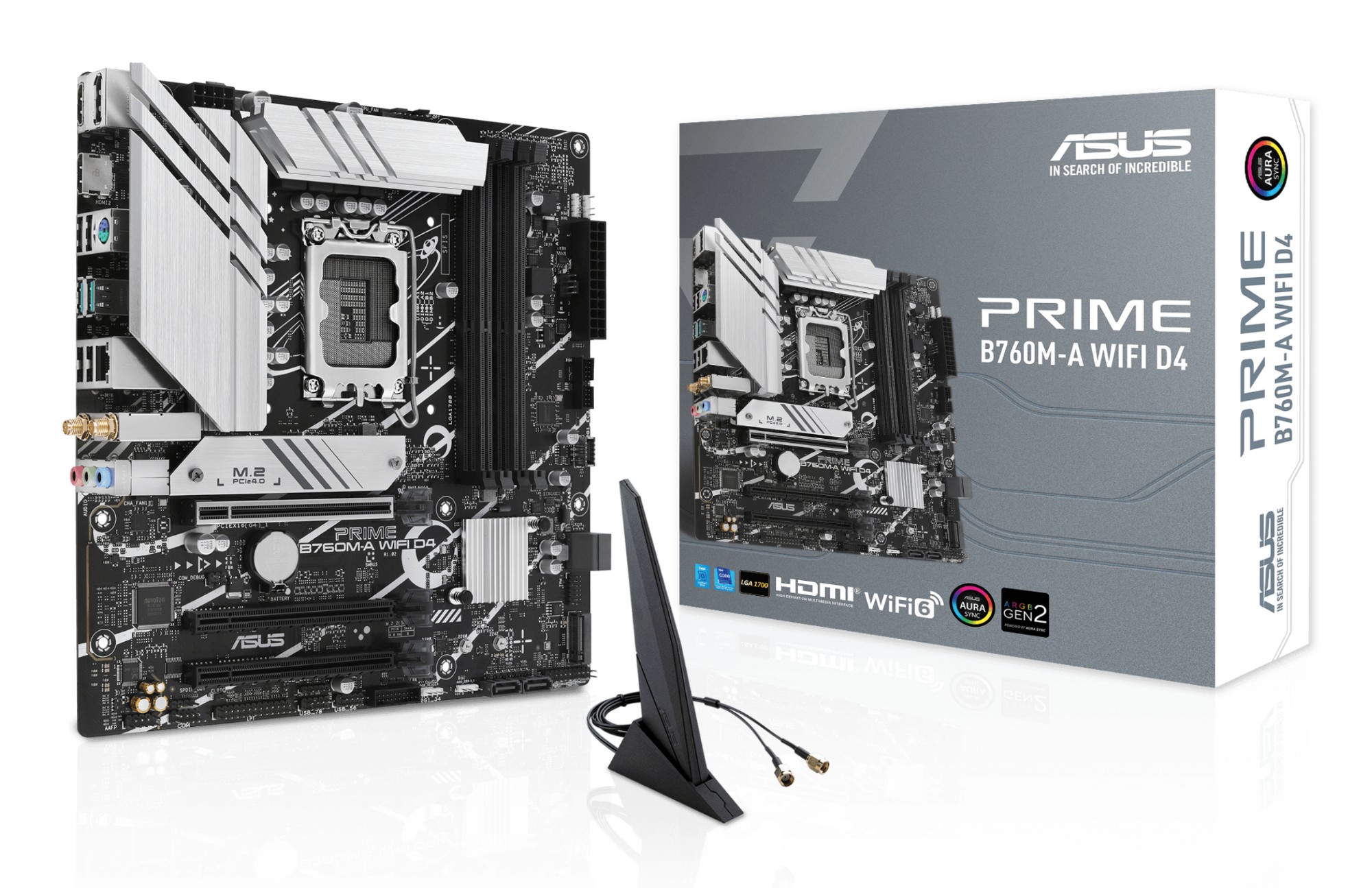 ASUS PRIME B760M-A WIFI D4 Intel B760 LGA 1700 micro ATX