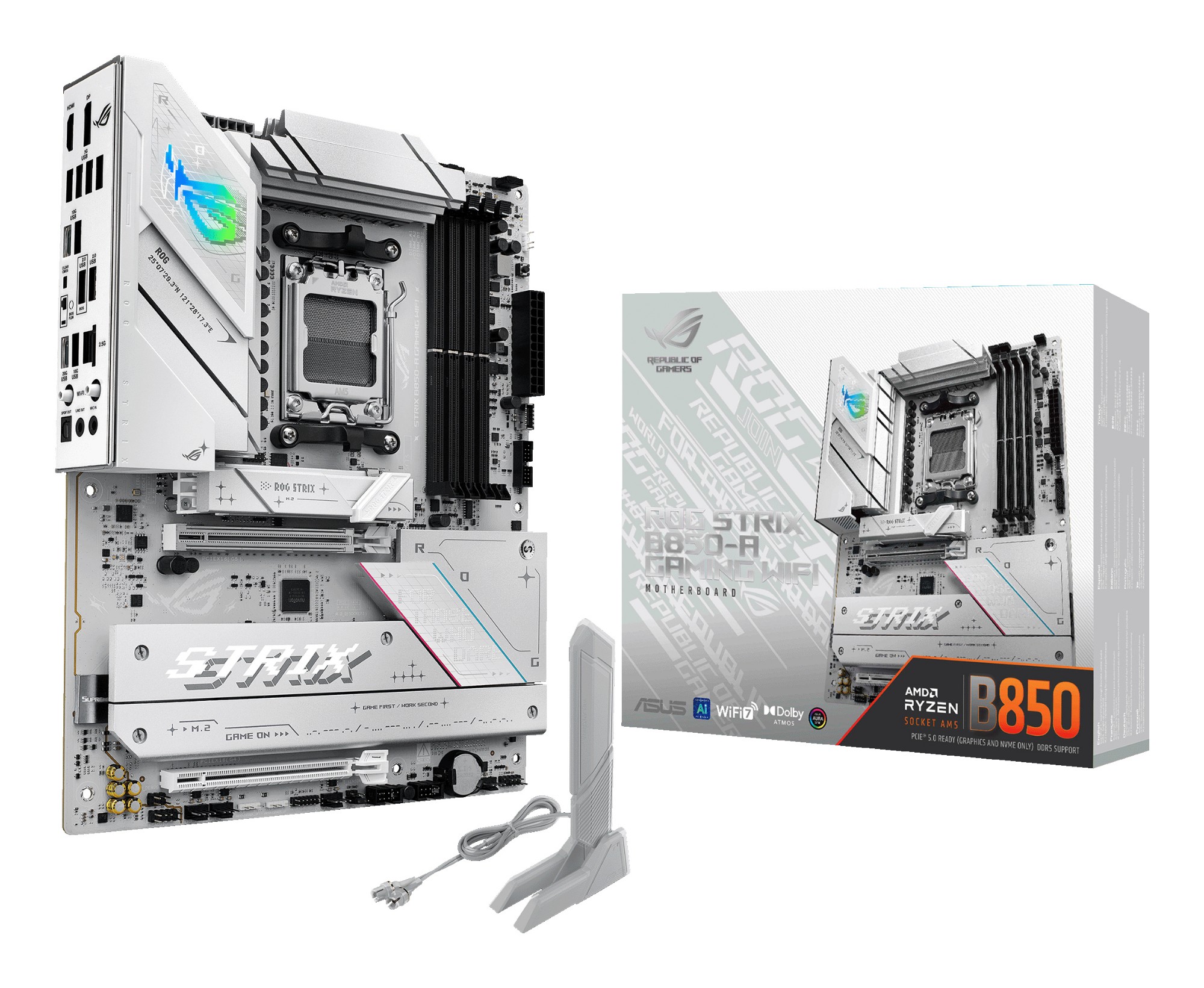 ASUS ROG STRIX B850-A GAMING WIFI AMD B850 Socket AM5 ATX