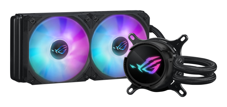 ASUS ROG Strix LC III 240 ARGB Processor Liquid cooling kit 12 cm Black