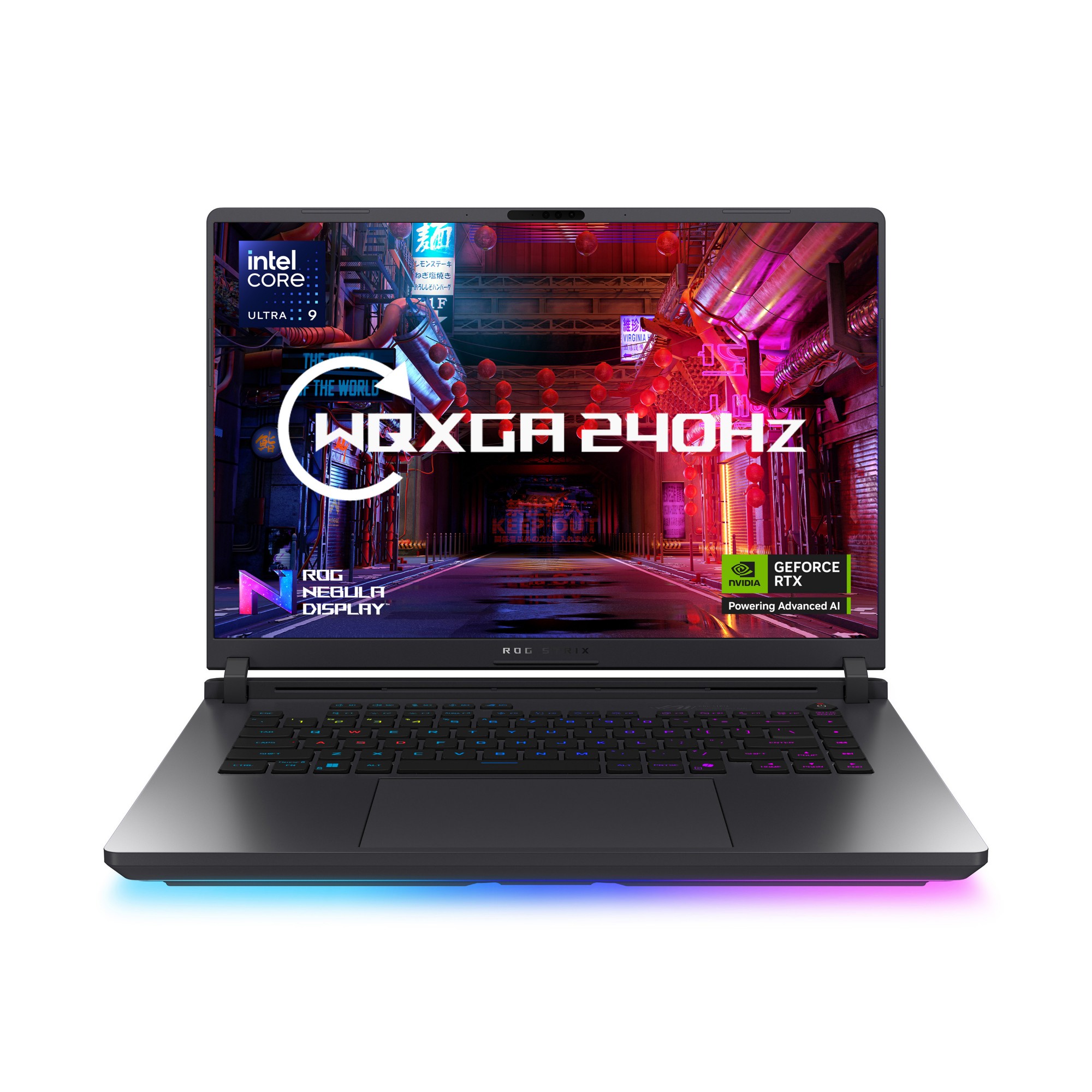ASUS ROG Strix G16 G615LR-S5006W Intel Core Ultra 9 275HX Laptop 40.6 cm (16") WQXGA 32 GB DDR5-SDRAM 1 TB SSD NVIDIA GeForce RTX 5070 Ti Wi-Fi 7 (802.11be) Windows 11 Home Grey