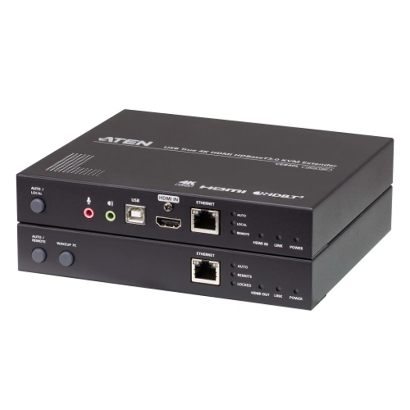 ATEN CE840 - KVM extender - HDBaseT 3.0, 1GbE - USB - 1000Base-T - up to 100 m