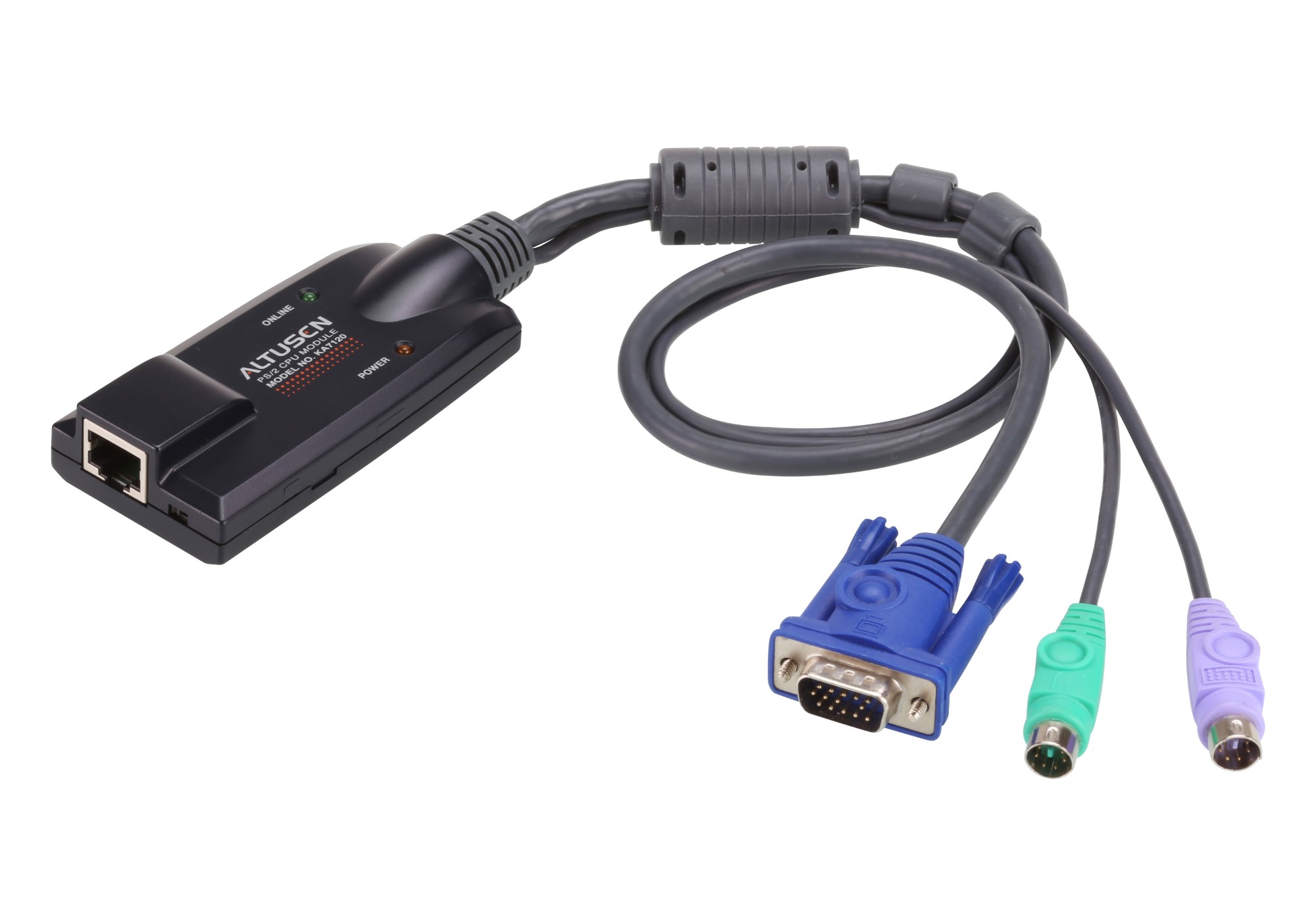 ATEN KA7120 KVM cable Black