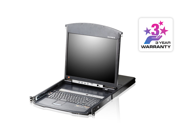 ATEN KL1508AiM KVM switch Rack mounting Black