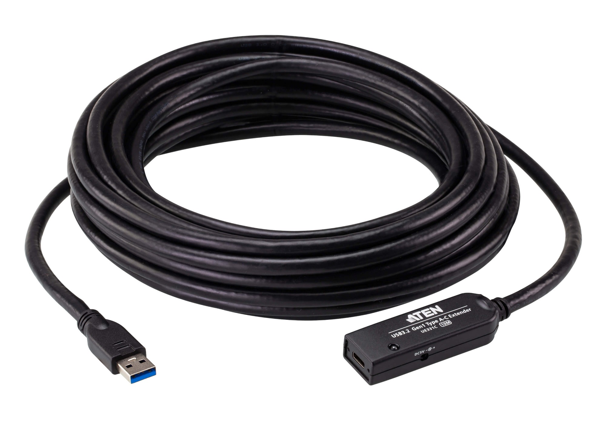 ATEN UE331C USB cable USB 3.2 Gen 1 (3.1 Gen 1) 10 m USB A Black