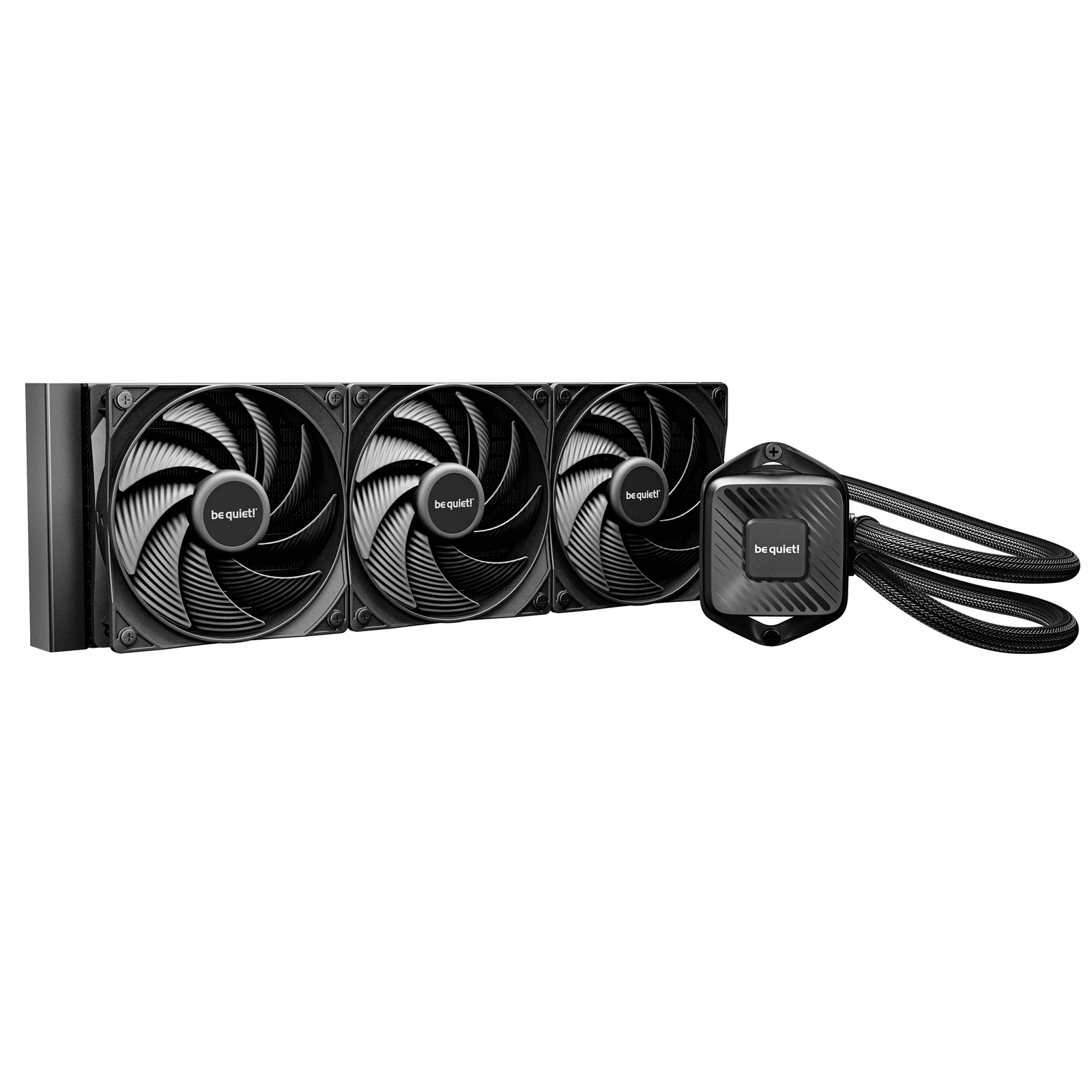 be quiet! be quiet! Pure Loop 3 Liquid CPU Cooler, Universal Socket, 240mm Radiator, 3 x Pure Wings 3 120mm PWM High Speed, 3-year manufacurer's warranty.