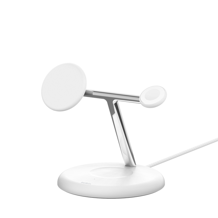 Belkin WIZ023MYWH mobile device charger Headphones, Smartphone, Smartwatch White USB Wireless charging Indoor