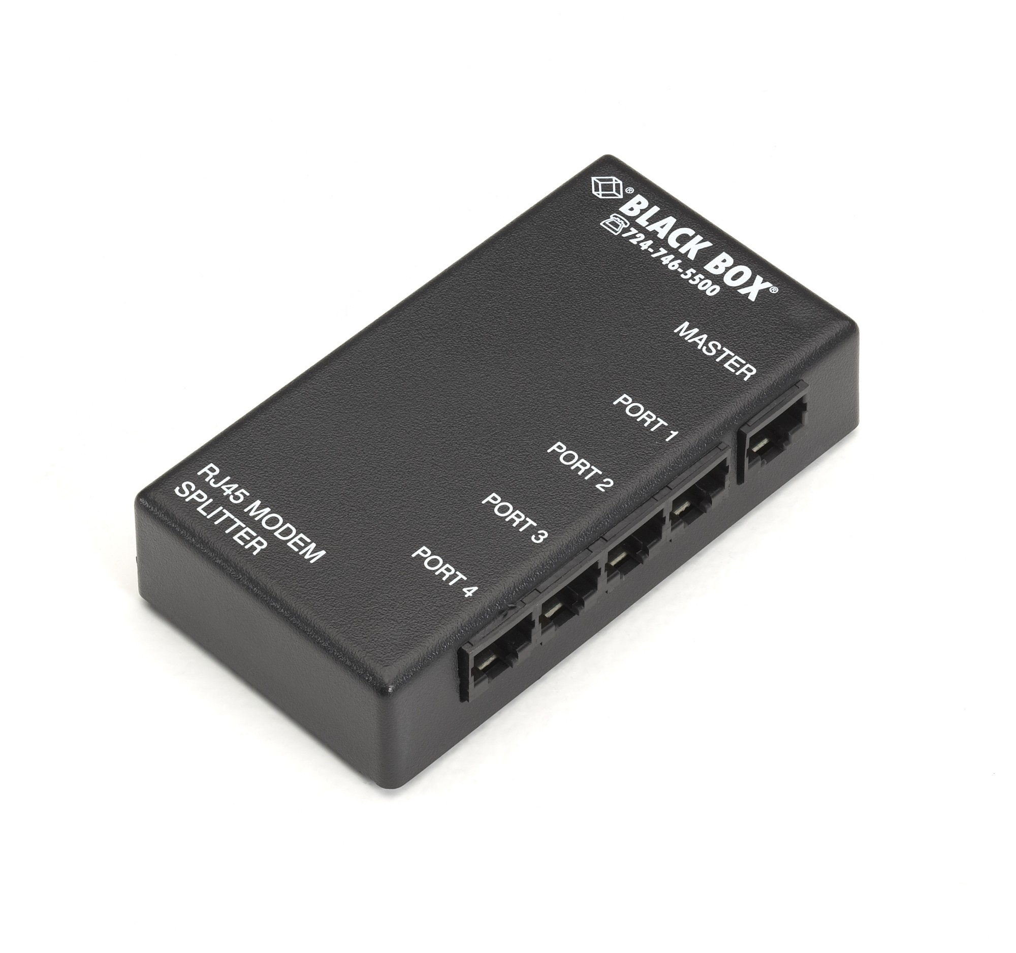 Black Box 4 PORT MODEM SPLITTER RS232-RJ45 FORMAT