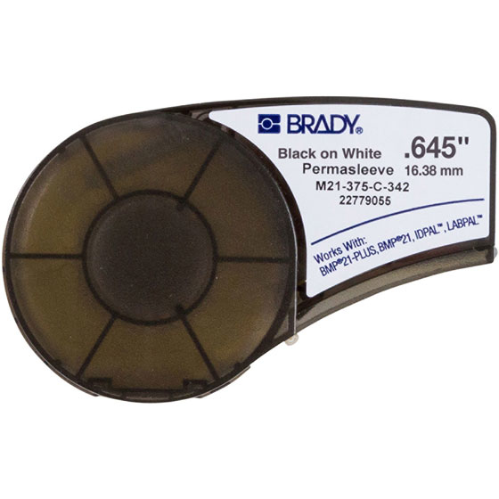 Brady M21-375-C-342 printer label Black
