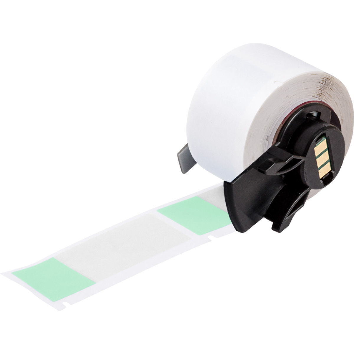 Brady M6-21-427-GR printer label Transparent, White Self-adhesive printer label