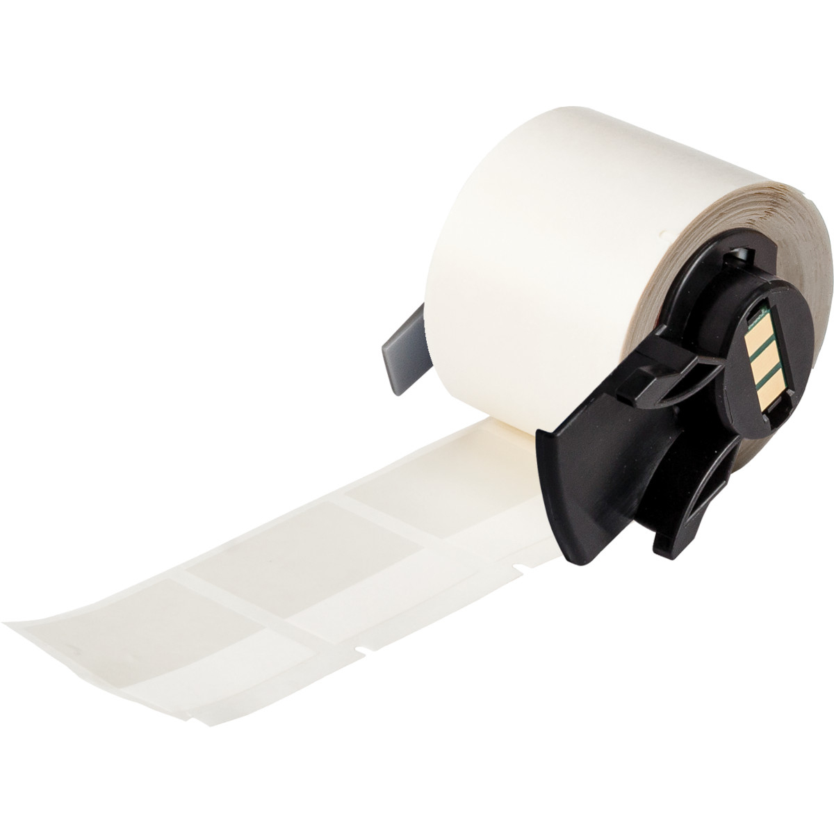 Brady M6-32-427 printer label Transparent, White Self-adhesive printer label
