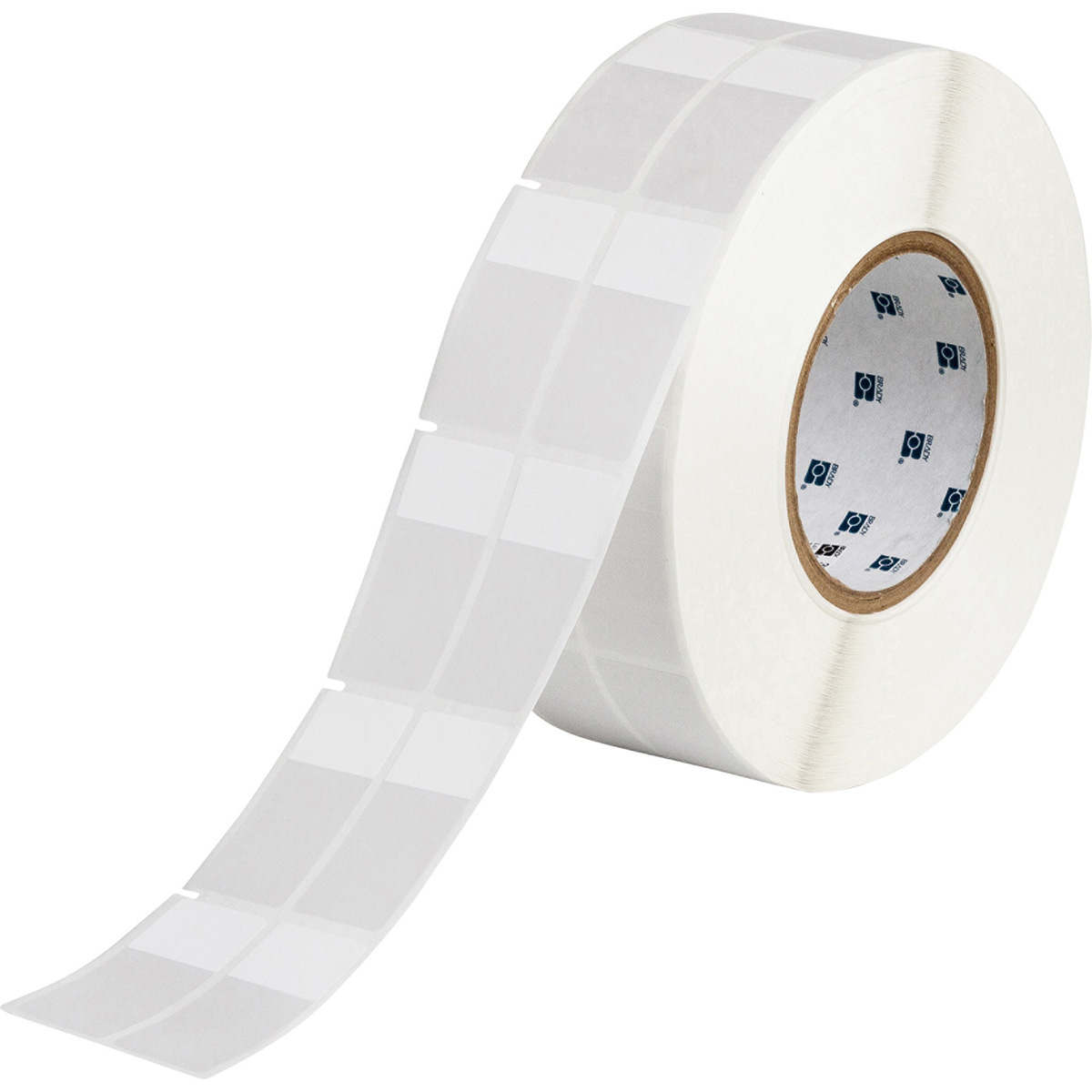 Brady THT-75-427-3 printer label Transparent, White Self-adhesive printer label