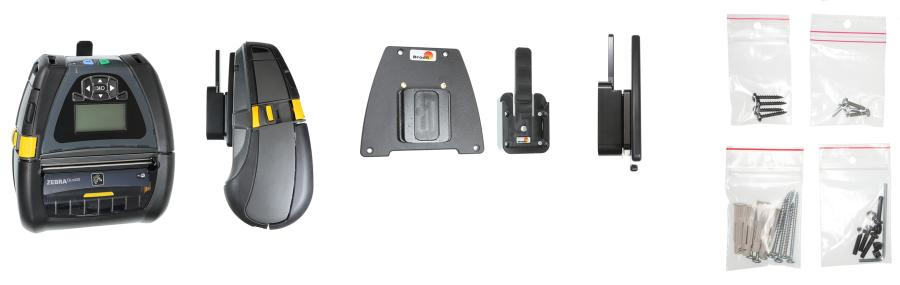 Brodit 216004 holder Portable scanner Black Active holder