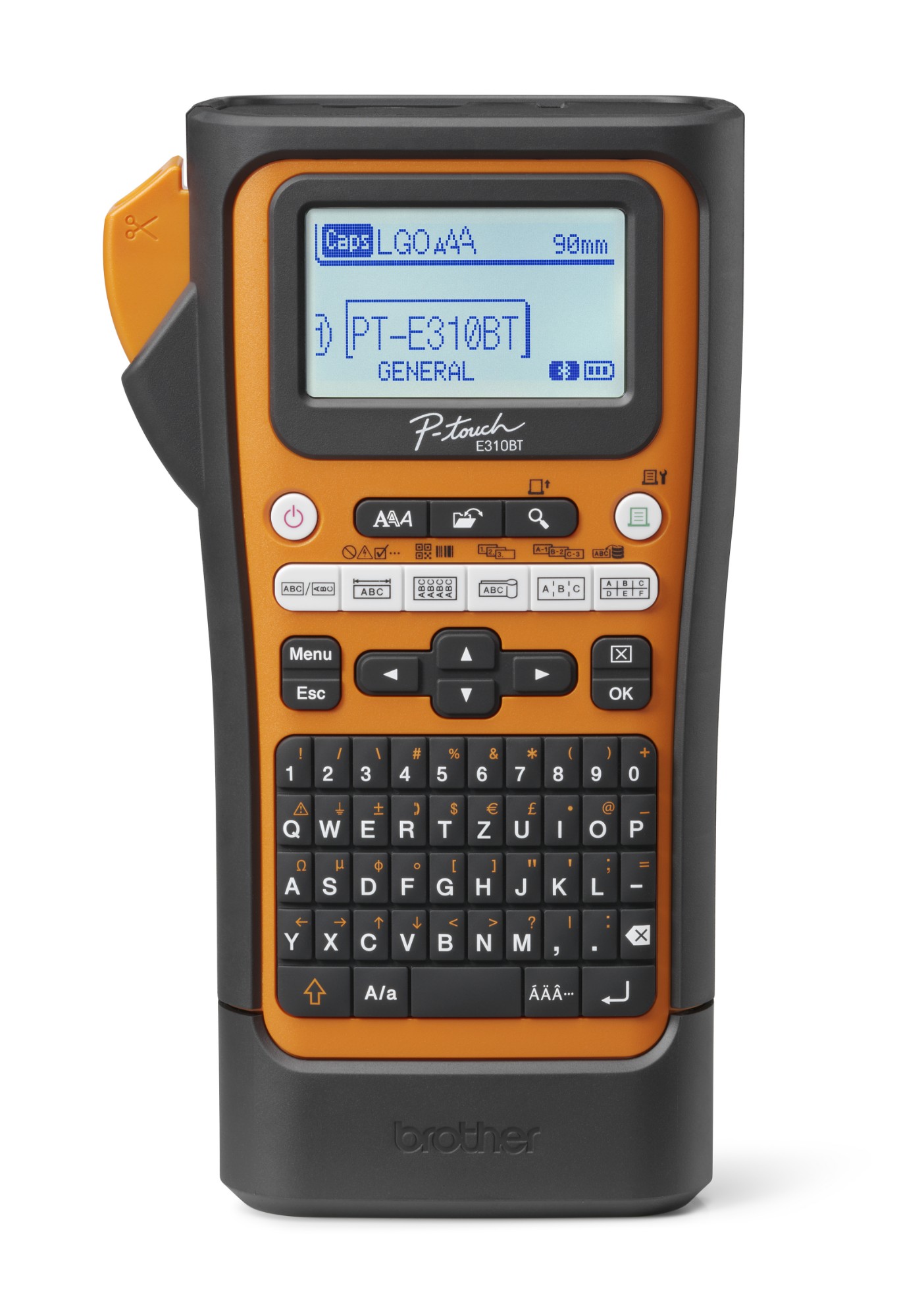 Brother PT-E310BTVP label printer Thermal transfer 180 x 180 DPI 20 mm/sec Wired & Wireless HSE/TZe Bluetooth QWERTZ