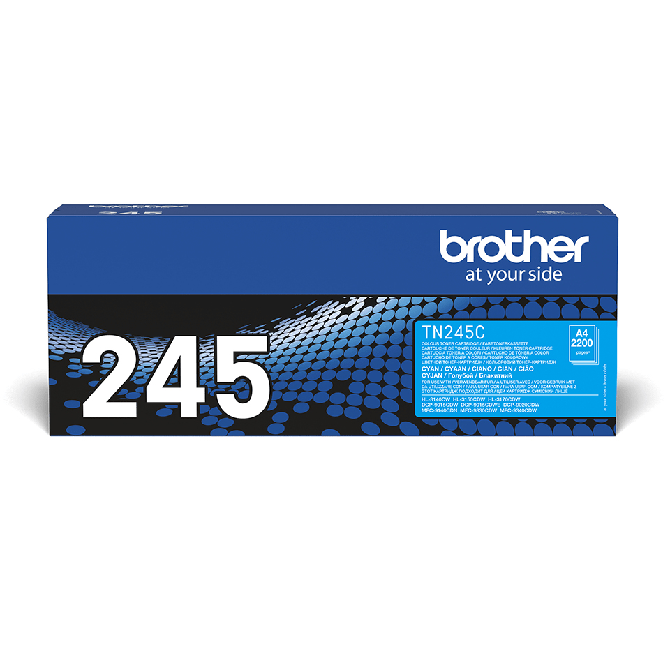 Brother TN-245C Toner-kit cyan high-capacity, 2.2K pages ISO/IEC 19798 for Brother HL-3140