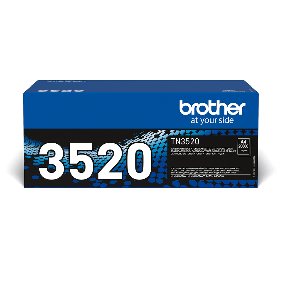 Brother TN-3520 Toner-kit, 20K pages ISO/IEC 19752 for Brother HL-L 6400