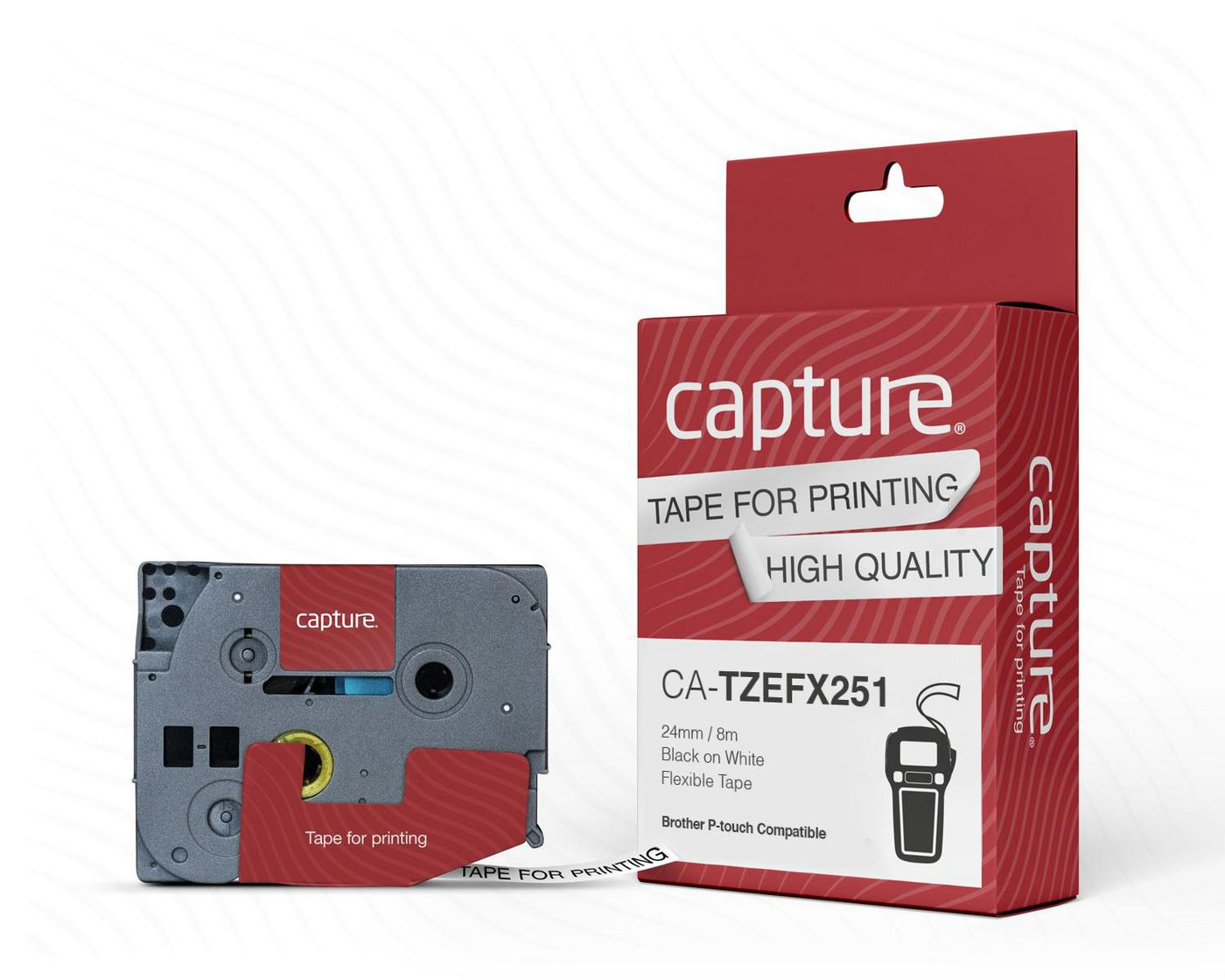 Capture CA-TZEFX251 label-making tape