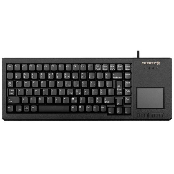 CHERRY XS Touchpad keyboard USB Italian Black