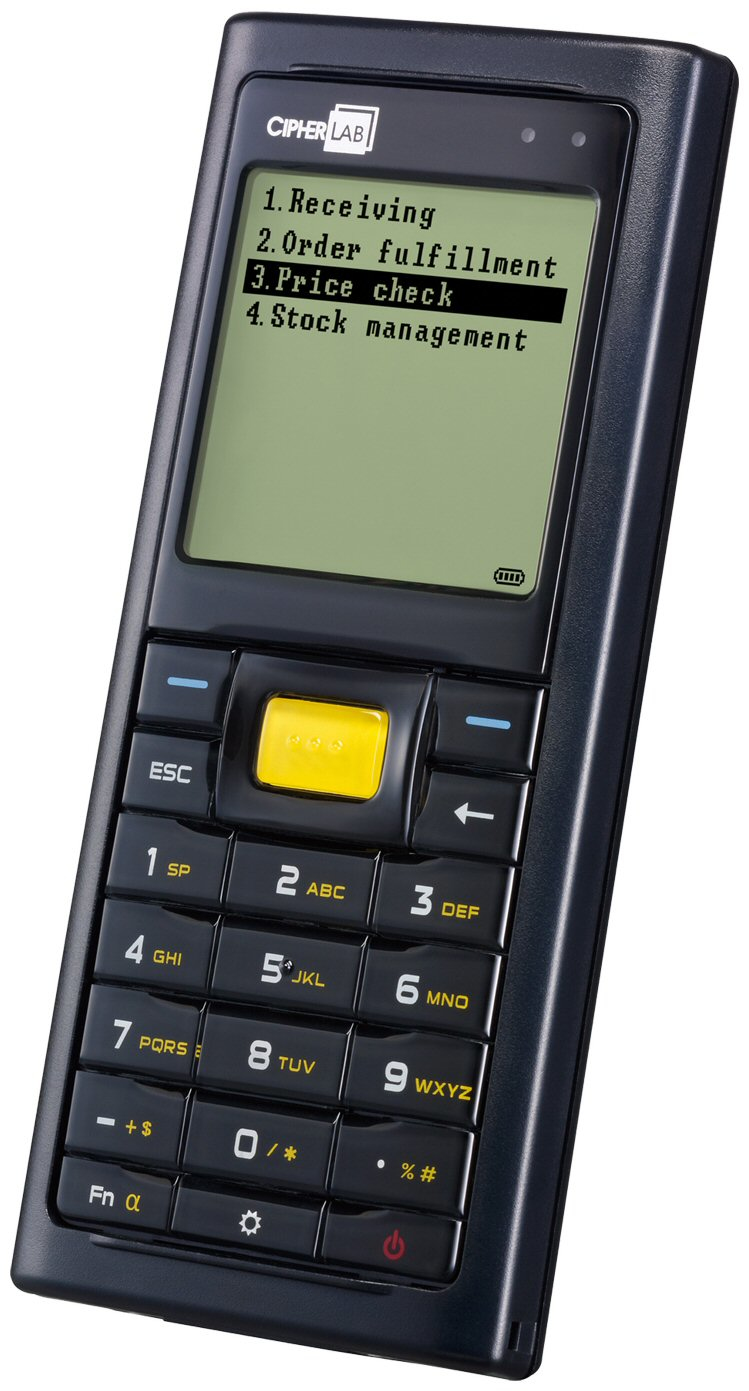 CipherLab 8200 handheld mobile computer 5.33 cm (2.1") 160 x 160 pixels 150 g Black