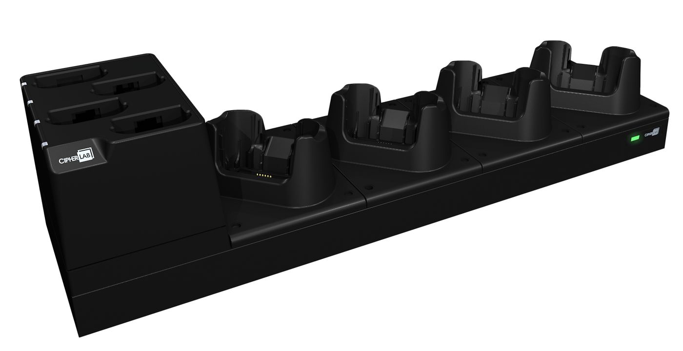 CipherLab RK95 4 Slot Terminal Cradle