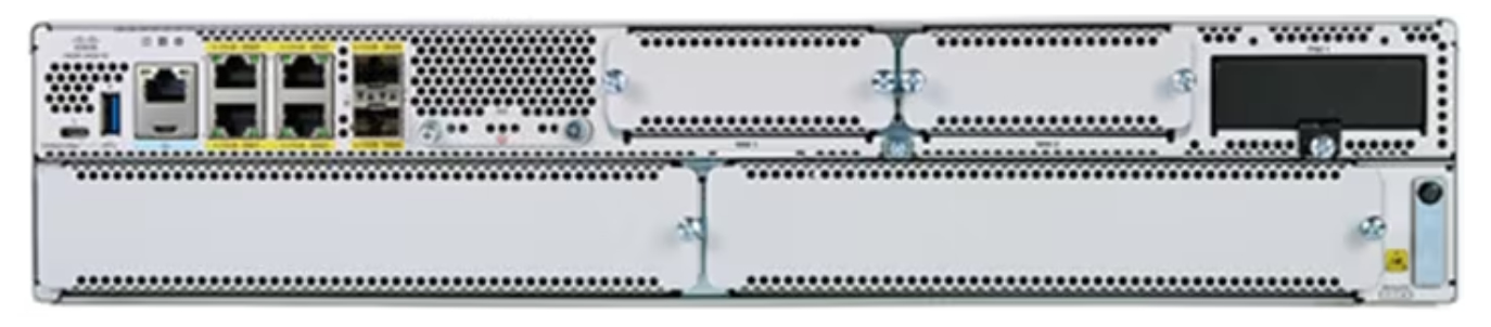 Cisco C8300-2N2S-4T2X-RF wired router 10 Gigabit Ethernet, Fast Ethernet, Gigabit Ethernet Grey