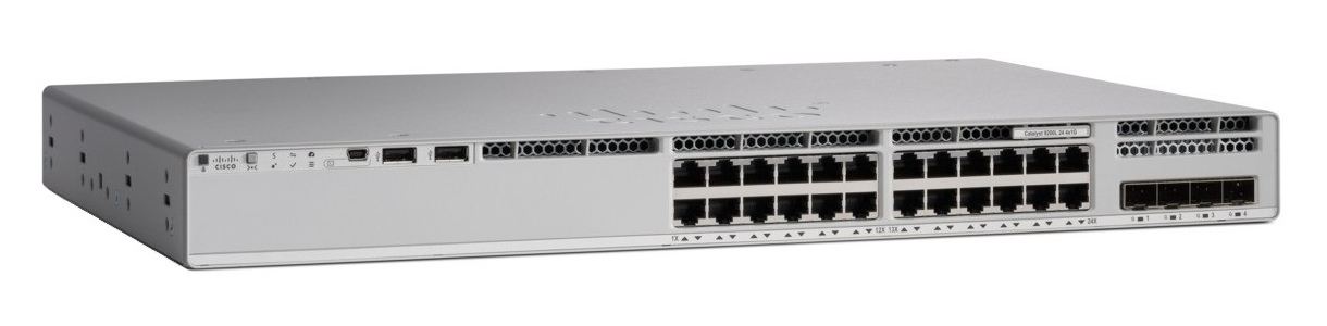 Cisco Catalyst C9200L Managed L3 Gigabit Ethernet (10/100/1000) Power over Ethernet (PoE) Grey
