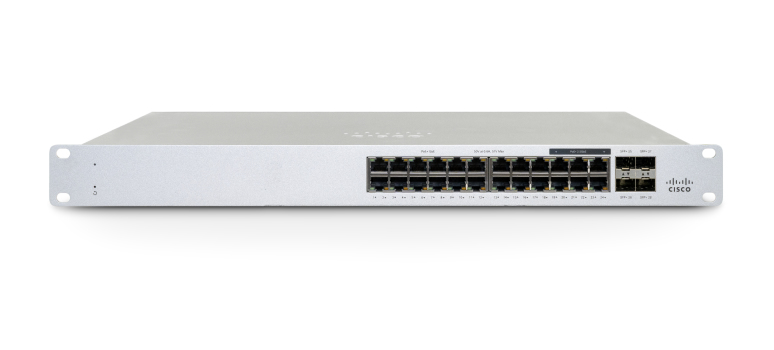 Cisco Meraki MS130-24-HW network switch Managed L2 Gigabit Ethernet (10/100/1000) 1U White