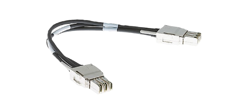 Cisco Meraki STACK-T1-50CM-M networking cable Black, Grey 0.5 m
