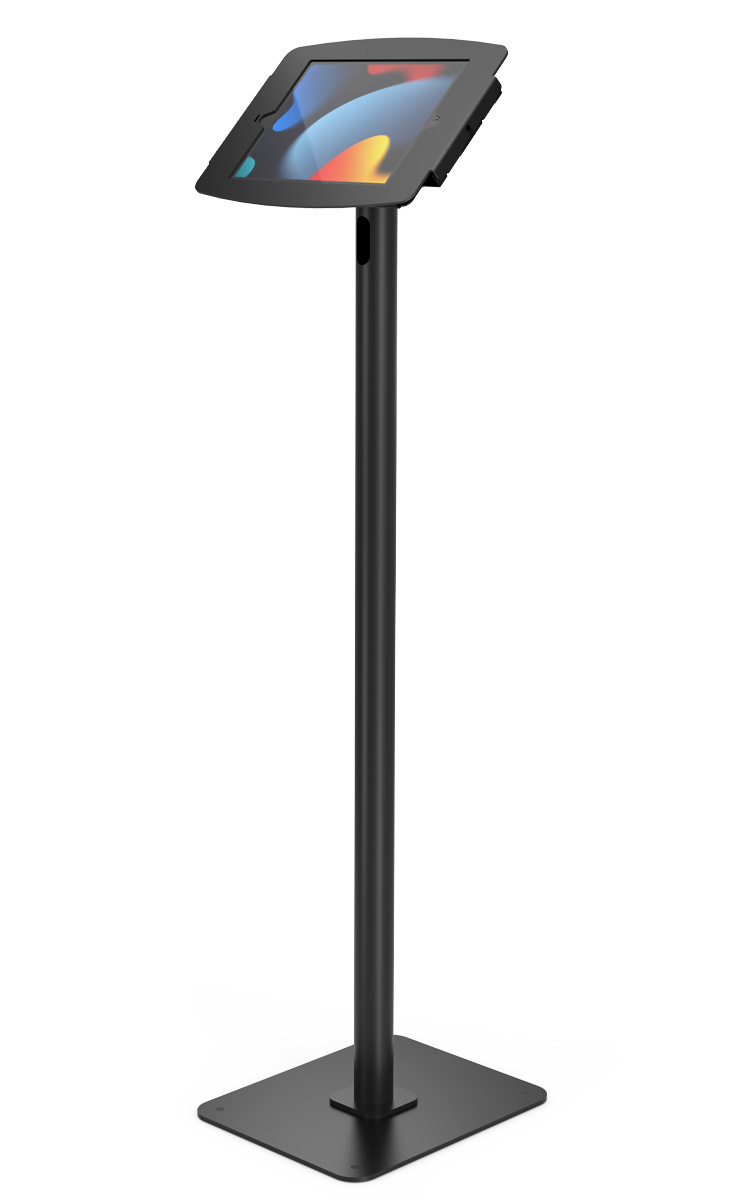 Compulocks iPad 10.2" Space, Enclosure Swift Floor Stand - Black