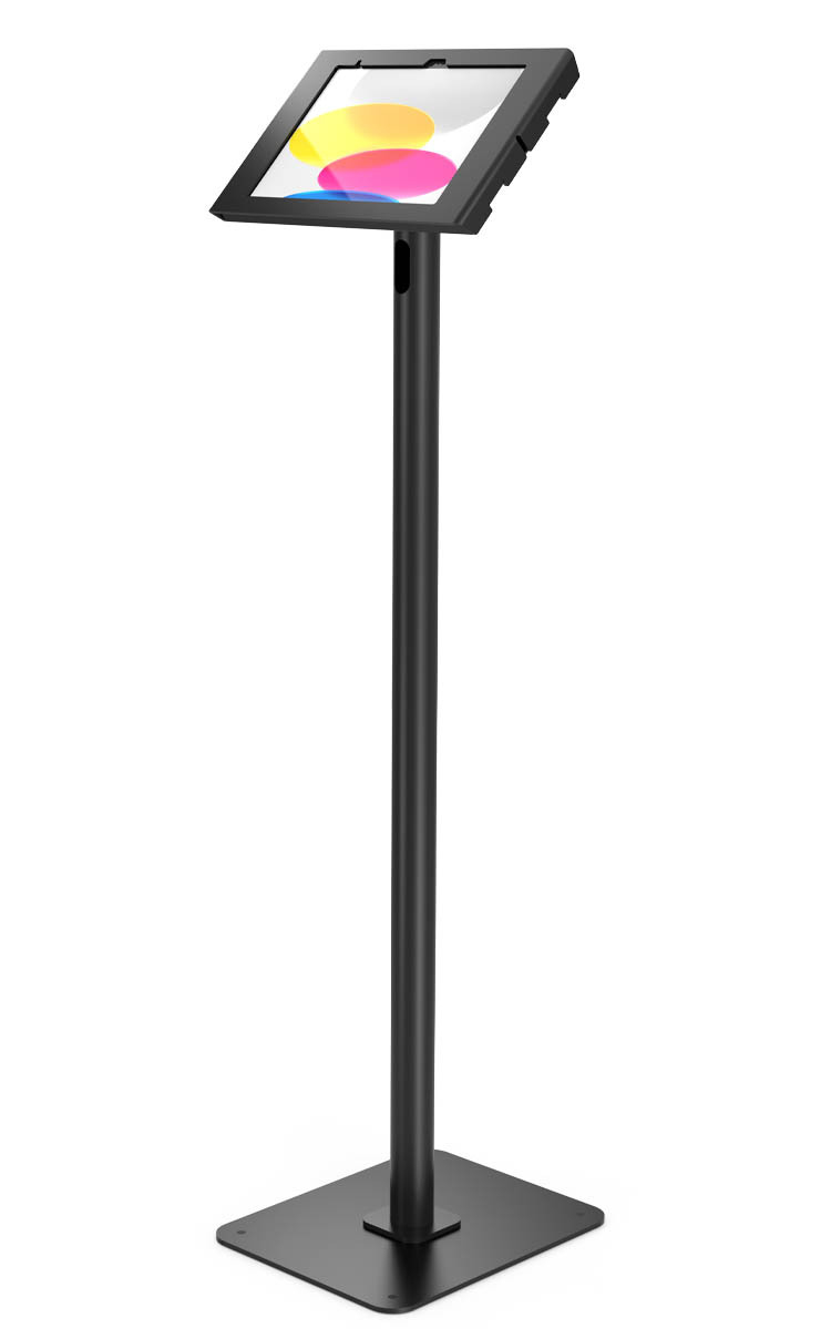 Compulocks iPad 10th-11th (A16) Gen, Apex Enclosure Swift Floor Stand - Black