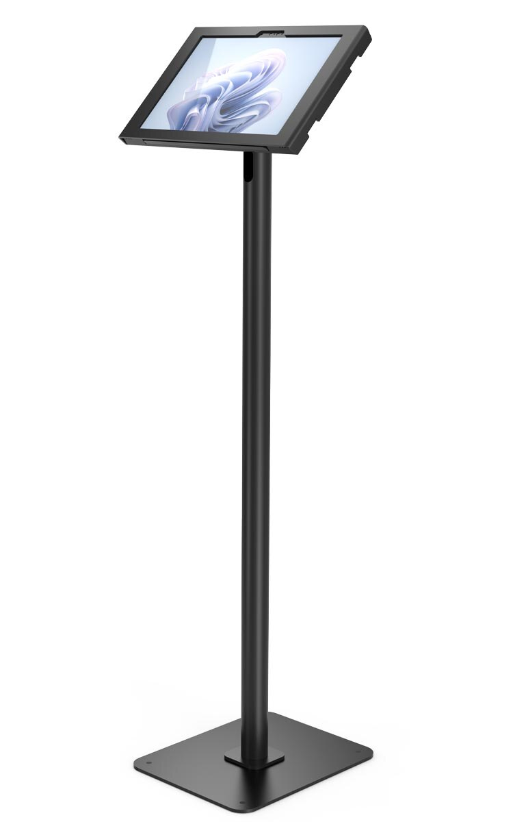 Compulocks Surface Pro 8-11, Apex Enclosure Swift Floor Stand - Black
